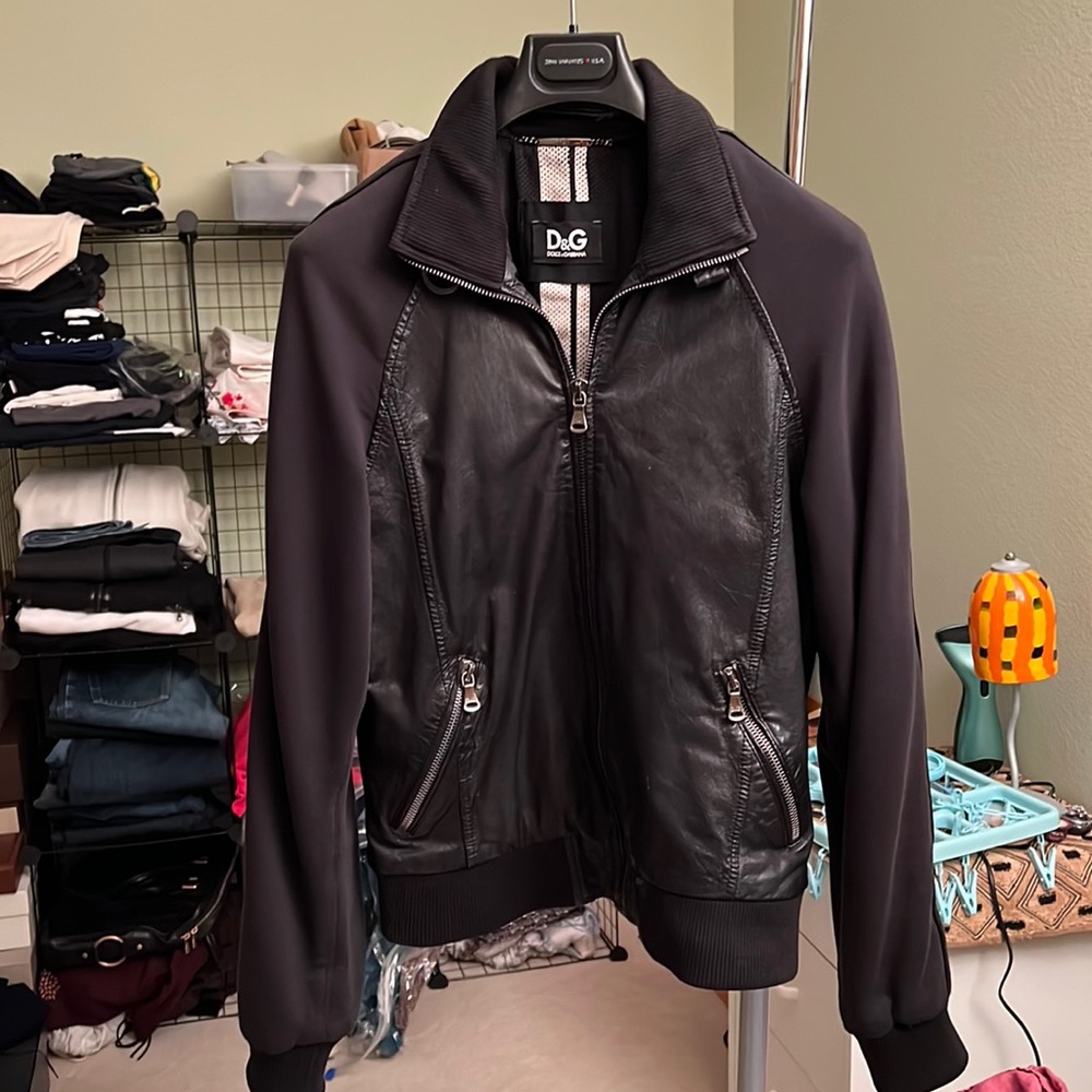 Dolce & Gabbana leather jackets. Like new